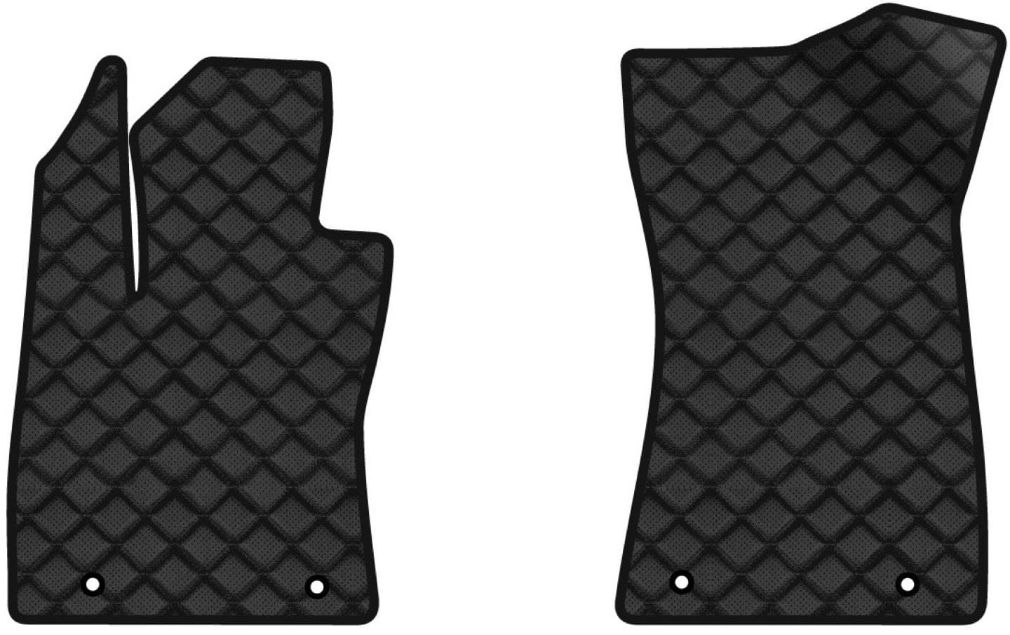 Коврики из экокожи в салон авто передние EVAtech ECO для ZS (ZS11) Restyling MG 2020 1 поколение SUV China (MG41740A2MG4BBB)