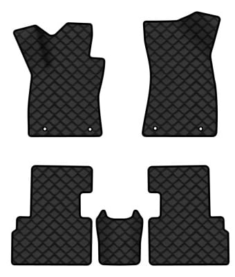 Коврики из экокожи в салон авто EVAtech для ZS EV MG 2018 1 поколение SUV EU (MG44007CD5MG4BBB)