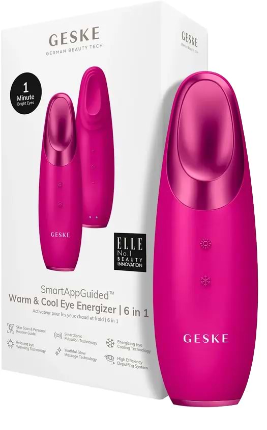 Апарат для шкіри навколо очей GESKE Warm & Cool Eye Energizer 6 в 1 (GK000003MG01) - Фото 1