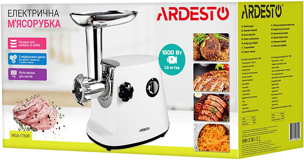 Фото - Мясорубка Ardesto MGA-1750R