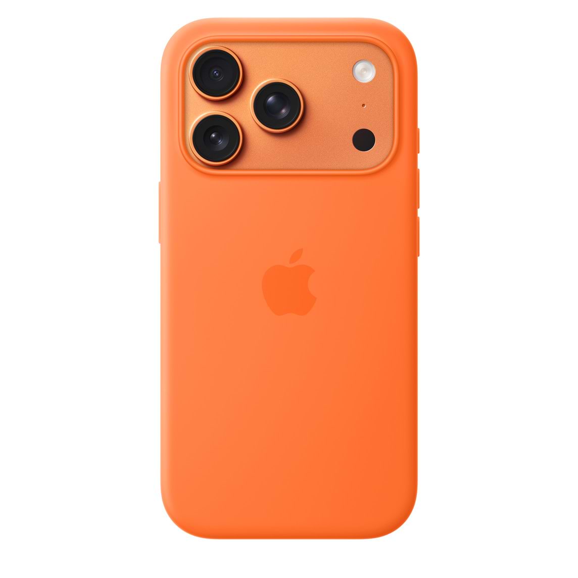 Чохол для смартфону Apple Silicone Case with MagSafe iPhone 17 Pro Orange (MGFE4) - Фото 1