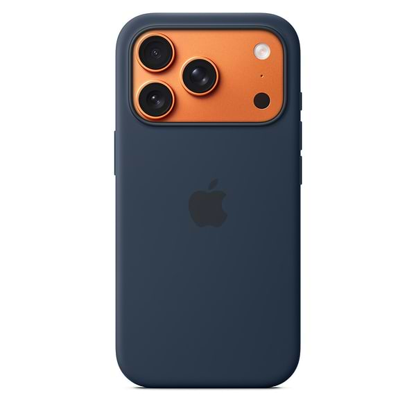 Фото - Чохол для смартфону Apple Silicone Case with MagSafe iPhone 17 Pro Midnight (MGFH4)