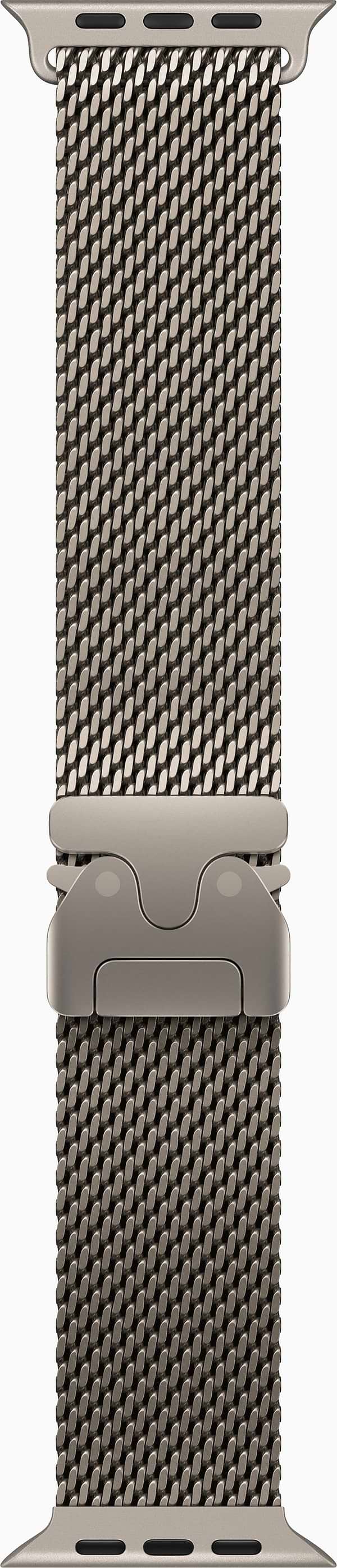 Фото - Смарт-годинник Apple Watch Ultra 3 GPS + eSIM 49mm Natural Titanium Case with Natural Titanium Milanese Loop - M