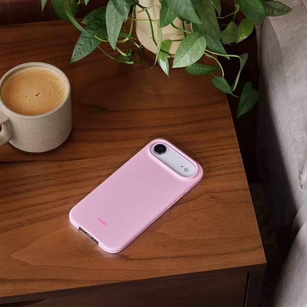 Фото - Чохол для смартфону Apple Beats iPhone Air Case with MagSafe and Camera Control Pebble Pink (MGJV4)