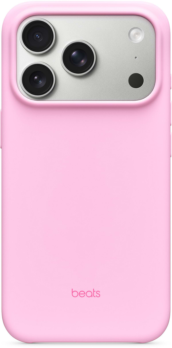 Фото - Чохол для смартфону Apple Beats iPhone 17 Pro Case with MagSafe and Camera Control Pebble Pink (MGKF4)