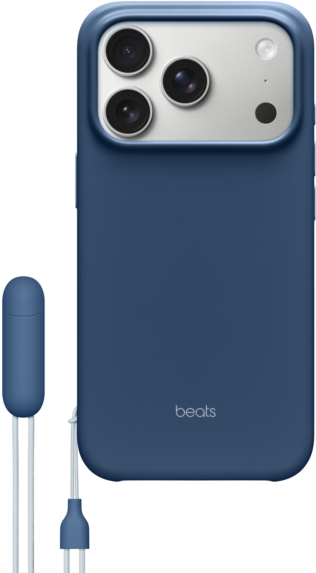 Чохол для смартфону Apple Beats iPhone 17 Pro Kickstand Case with MagSafe and Camera Control Bedrock Blue (MGTP4) - Фото 1