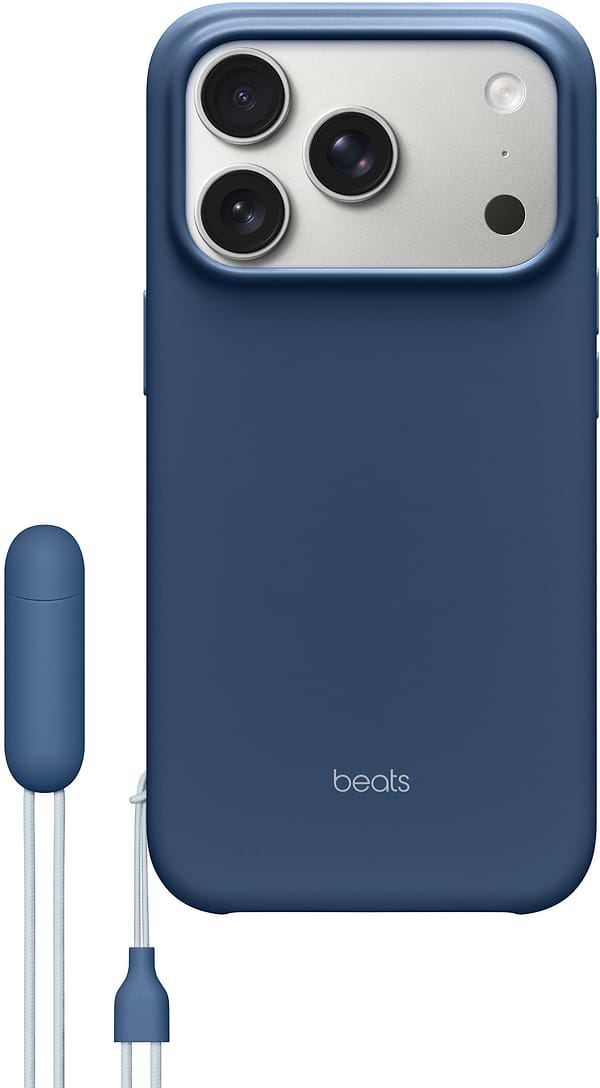 Фото - Чохол для смартфону Apple Beats iPhone 17 Pro Kickstand Case with MagSafe and Camera Control Bedrock Blue (MGTP4)