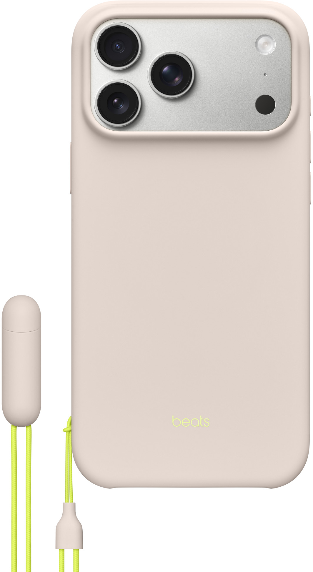 Чохол для смартфону Apple Beats iPhone 17 Pro Max Kickstand Case with MagSafe and Camera Control Lime Stone (MGTQ4) - Фото 1