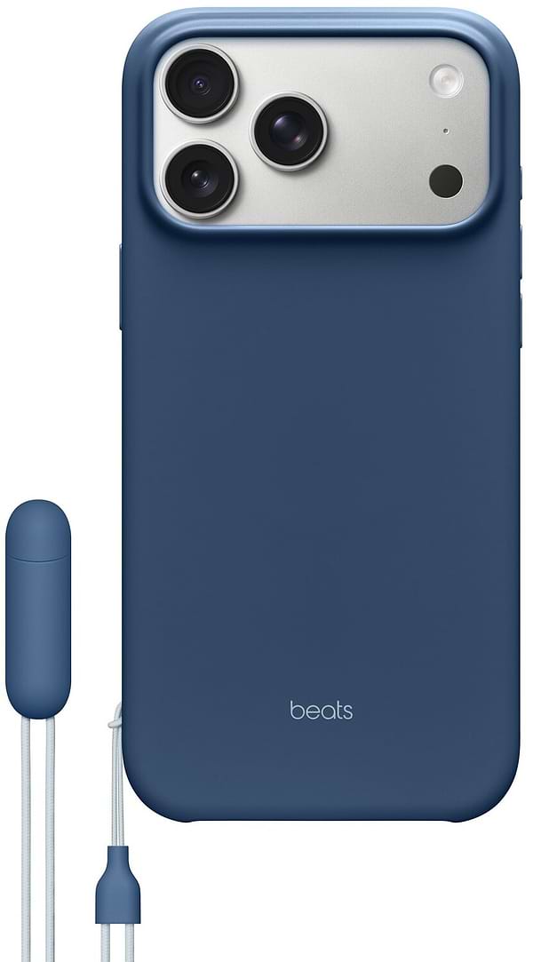 Фото - Чохол для смартфону Apple Beats iPhone 17 Pro Max Kickstand Case with MagSafe and Camera Control Bedrock Blue (MGTR4)