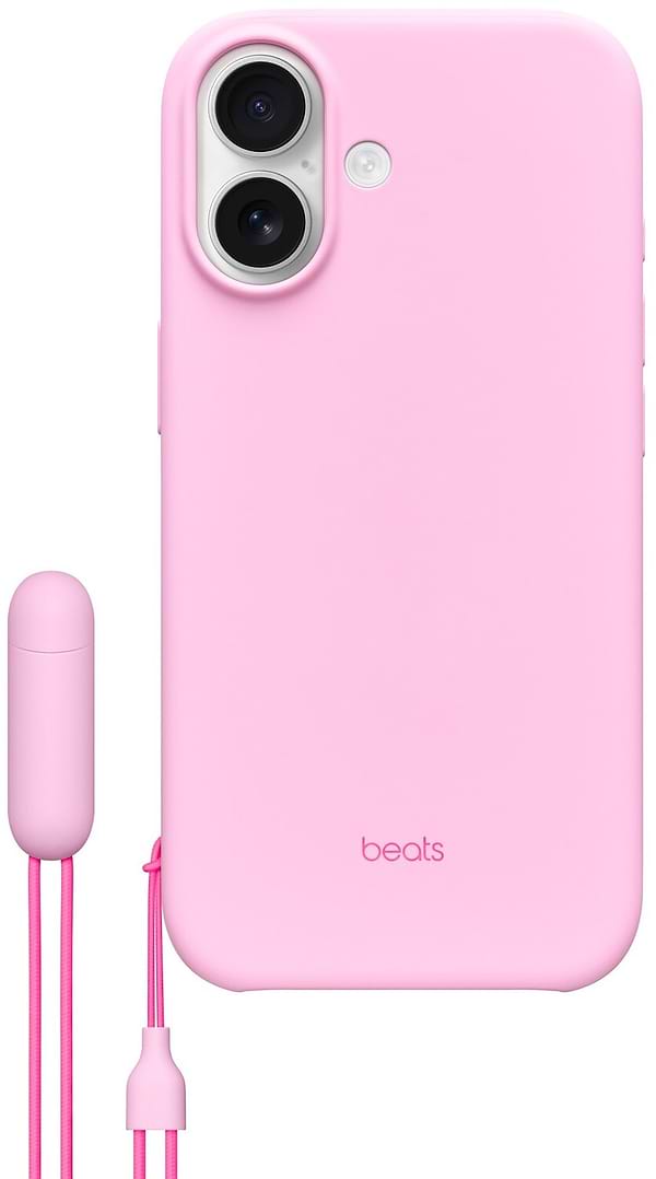 Фото - Чохол для смартфону Apple Beats iPhone 17 Kickstand Case with MagSafe and Camera Control Pebble Pink (MGY64)