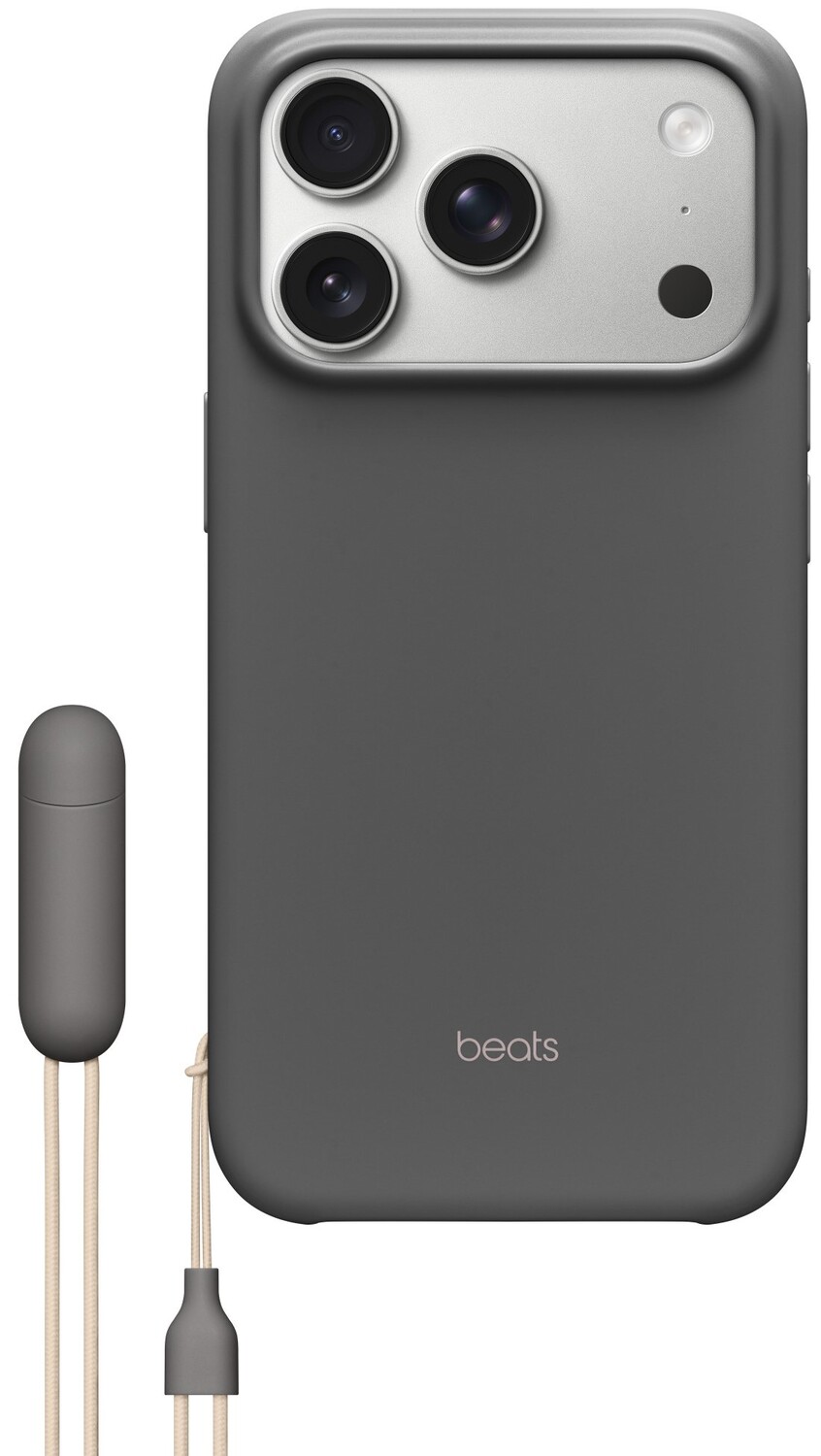 Чохол для смартфону Apple Beats iPhone 17 Pro Kickstand Case with MagSafe and Camera Control Granite Gray (MGY74) - Фото 1