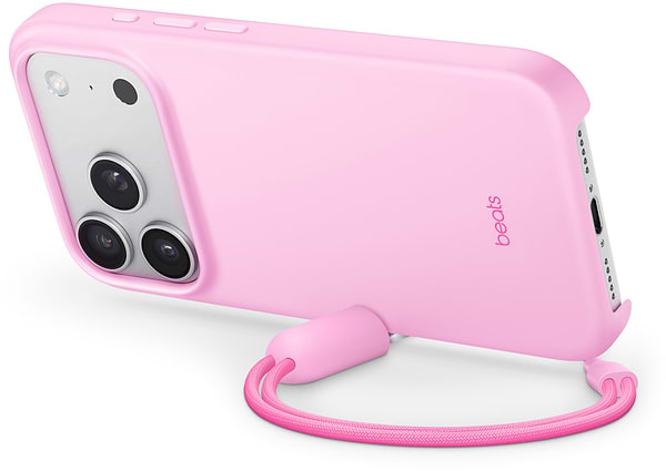 Фото - Чохол для смартфону Apple Beats iPhone 17 Pro Kickstand Case with MagSafe and Camera Control Pebble Pink (MGY84)