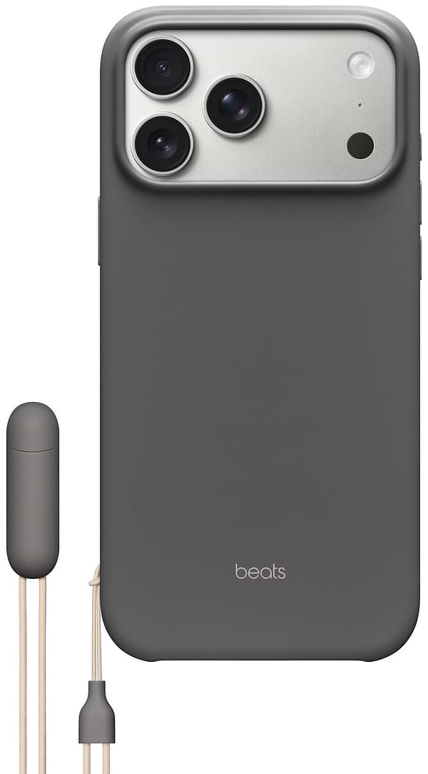 Фото - Чохол для смартфону Apple Beats iPhone 17 Pro Max Kickstand Case with MagSafe and Camera Control Granite Gray (MGY94)