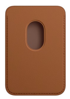 Фото - Чохол для смартфону Apple iPhone Leather Wallet with MagSafe - Saddle Brown (MHLT3)