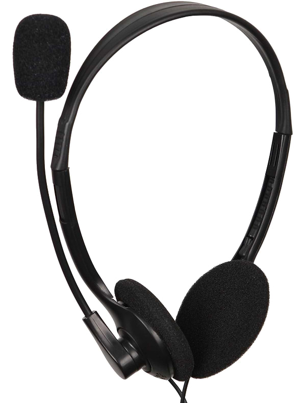 Фото - Гарнитура проводная Gembird MHS-123 Black