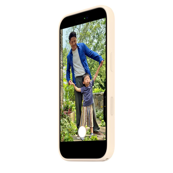 Фото - Чохол для смартфону Apple Silicone Case with MagSafe iPhone 17 Vanilla (MHVM4ZM/A)