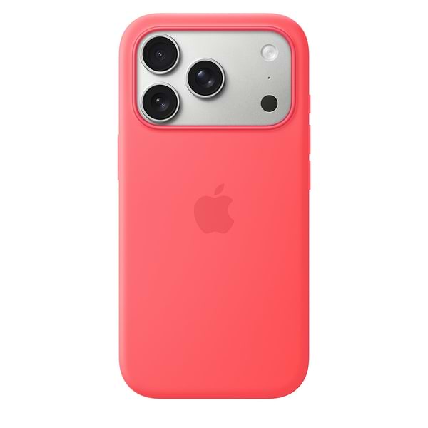 Фото - Чехол для смартфона Apple Silicone Case with MagSafe iPhone 17 Pro Bright Guava (MHW04ZM/A)