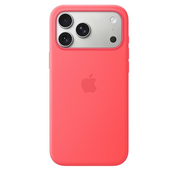 Фото - Чохол для смартфону Apple Silicone Case with MagSafe iPhone 17 Pro Max Bright Guava (MHW64ZM/A)