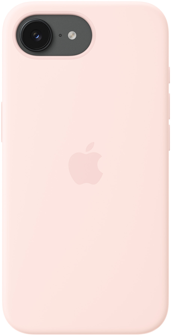 Фото - Чохол для смартфону Apple Silicone Case with MagSafe iPhone 17e Soft Pink (MHWJ4ZM/A)