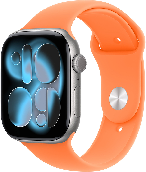Фото - Ремінець для смарт-годинника Apple 46mm Clementine Sport Band - M/L (MHYL4ZM/A)