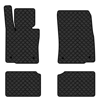 Килимки з екошкіри в салон авто EVAtech для Countryman (R60) MINI 2010-2017 1 покоління Htb EU (MI3801P4BW4BBB)