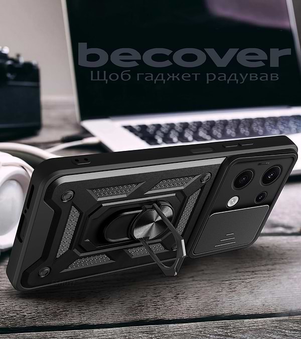 Фото - Чехол для смартфона BeCover Military for Xiaomi Redmi Note 13 5G Black (711030)