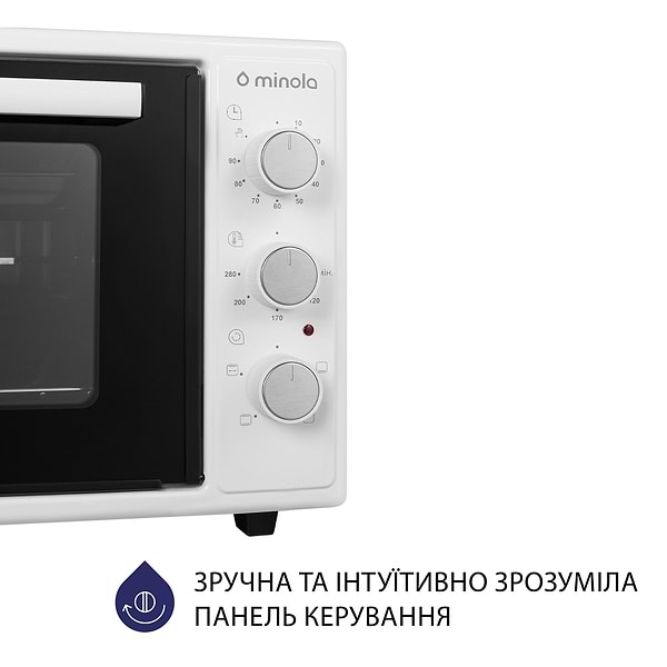 Фото - Піч електрична Minola FOEV 3714 WH