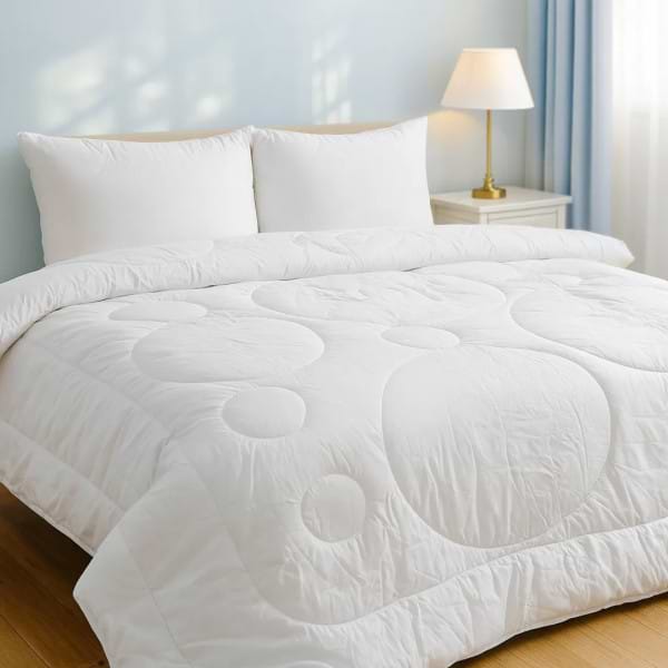 Фото - Ковдра демісезонна двоспальна євро MirSon Bianco №643 з евкаліптом 220х240 (2200000857569)