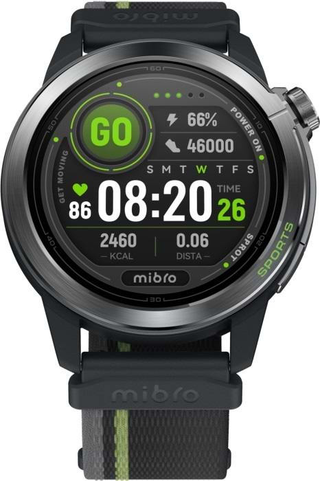 Фото - Смарт-часы Mibro GS Active2 Dark Gray (XPAW024)