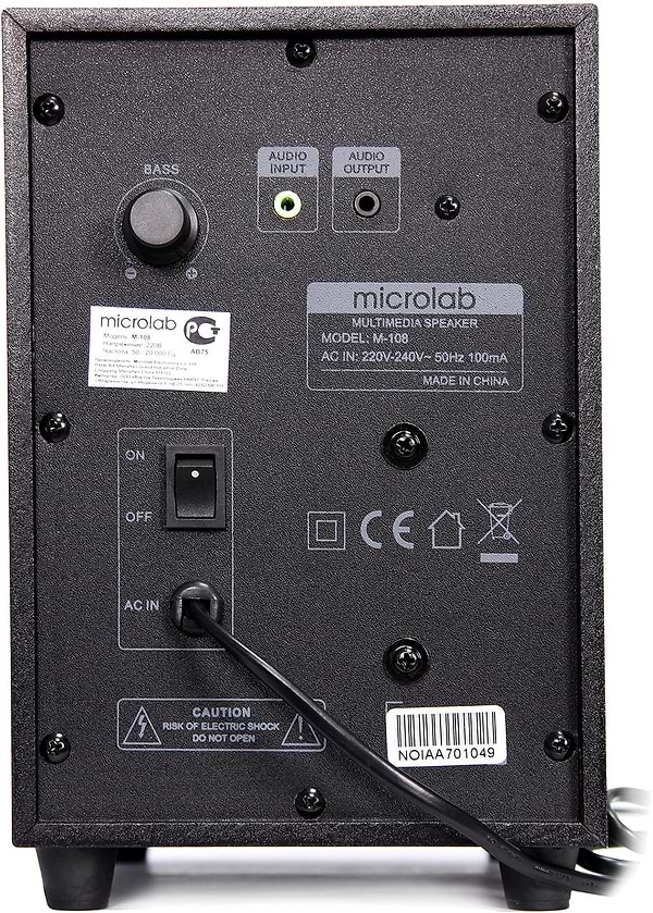 Фото - Комп'ютерна акустика 2.1 Microlab M-108