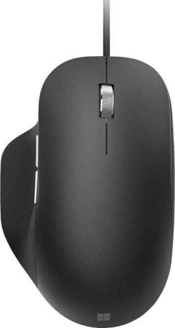 Мышь проводная Microsoft Ergonomic (RJG-00010) Black - Фото 1