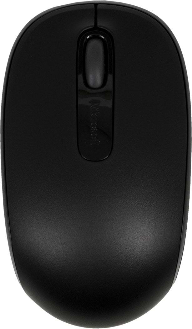 Мышь беспроводная Microsoft Mobile WL Mouse 1850 Black (U7Z-00004) - Фото 1