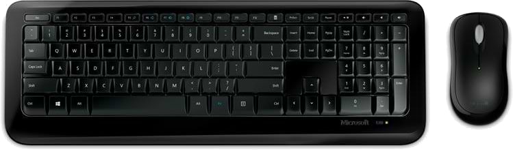 Клавиатура+мышь беспроводная Microsoft Wireless Desktop 850 (PY9-00012) - Фото 1