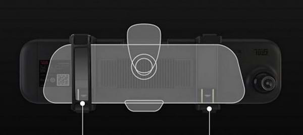 Фото - Видеорегистратор Xiaomi 70mai Rearview Mirror Dash Cam (Midriver D04)