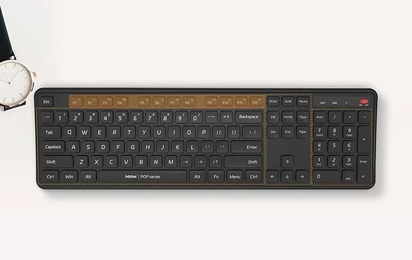 Фото - Клавіатура + миша бездротова Xiaomi MiiiW Keyboard and Mouse Combo Gen 3 PB03 Black (MW24PB03) UA