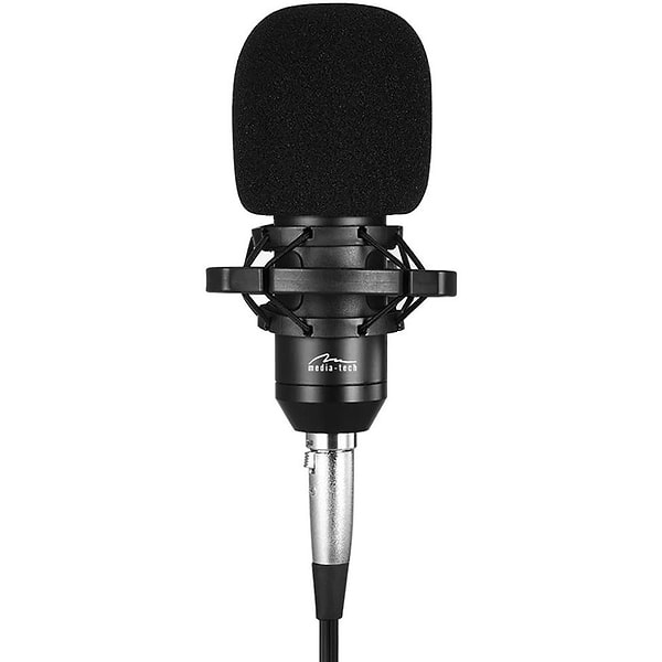 Фото - Мікрофон до комп'ютера Media-Tech XLR USB Black (MT397K)