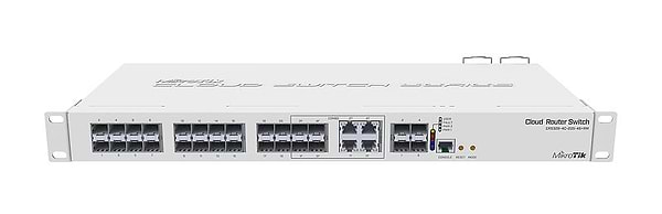 Фото - Коммутатор локальной сети (Switch) MikroTik CRS328-4C-20S-4S+RM
