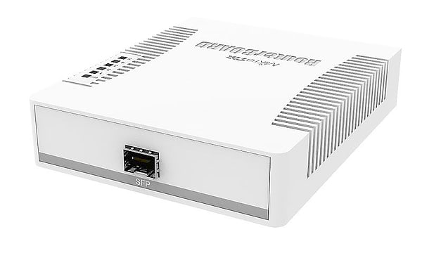 Фото - Коммутатор локальної мережі (Switch) MikroTik CSS106-5G-1S