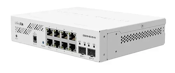 Фото - Коммутатор локальной сети (Switch) MikroTik CSS610-8G-2S+IN