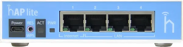 Фото - Маршрутизатор интернет WiFi4 MikroTik hAP Lite RB941-2ND