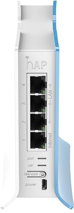 Фото - Маршрутизатор інтернет WiFi4 MikroTik hAP lite TC RB941-2ND-TC