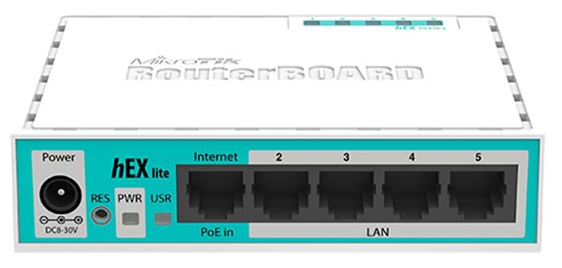 Маршрутизатор интернет LAN MikroTik hEX lite RB750r2 - Фото 1