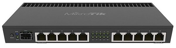 Фото - Коммутатор локальной сети (Switch) MikroTik RB4011iGS+RM