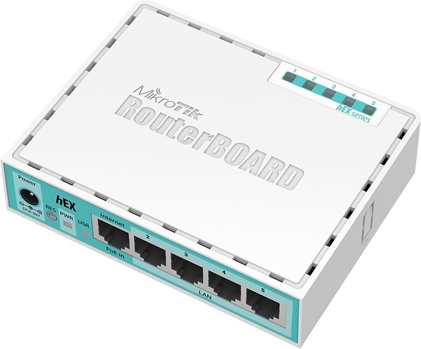 Фото - Маршрутизатор интернет LAN MikroTik RB750GR3 hEX