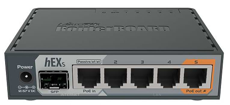 Маршрутизатор интернет LAN MikroTik RB760iGS hEX S - Фото 1