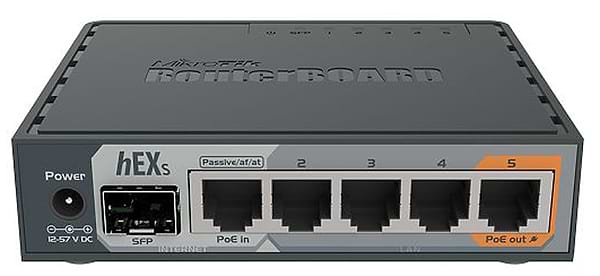 Фото - Маршрутизатор интернет LAN MikroTik RB760iGS hEX S Фото - Маршрутизатор интернет LAN MikroTik RB760iGS hEX S