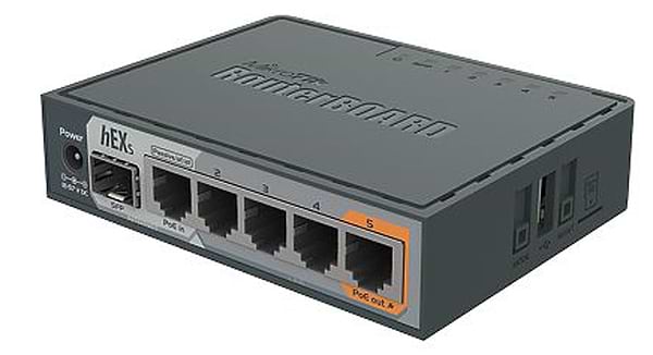 Фото - Маршрутизатор интернет LAN MikroTik RB760iGS hEX S