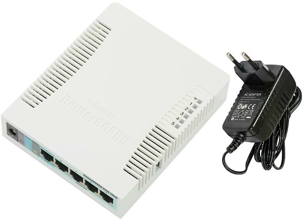 Фото - Маршрутизатор интернет WiFi4 MikroTik RB951G-2HnD