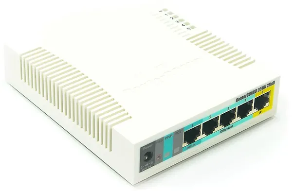 Фото - Маршрутизатор интернет WiFi4 MikroTik RB951Ui-2HND