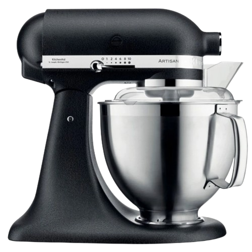 Фото - Планетарний міксер KitchenAid Artisan (5KSM185PSEBK) Фото - Планетарний міксер KitchenAid Artisan (5KSM185PSEBK)